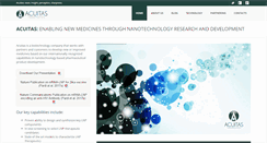 Desktop Screenshot of acuitastx.com