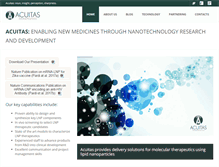 Tablet Screenshot of acuitastx.com